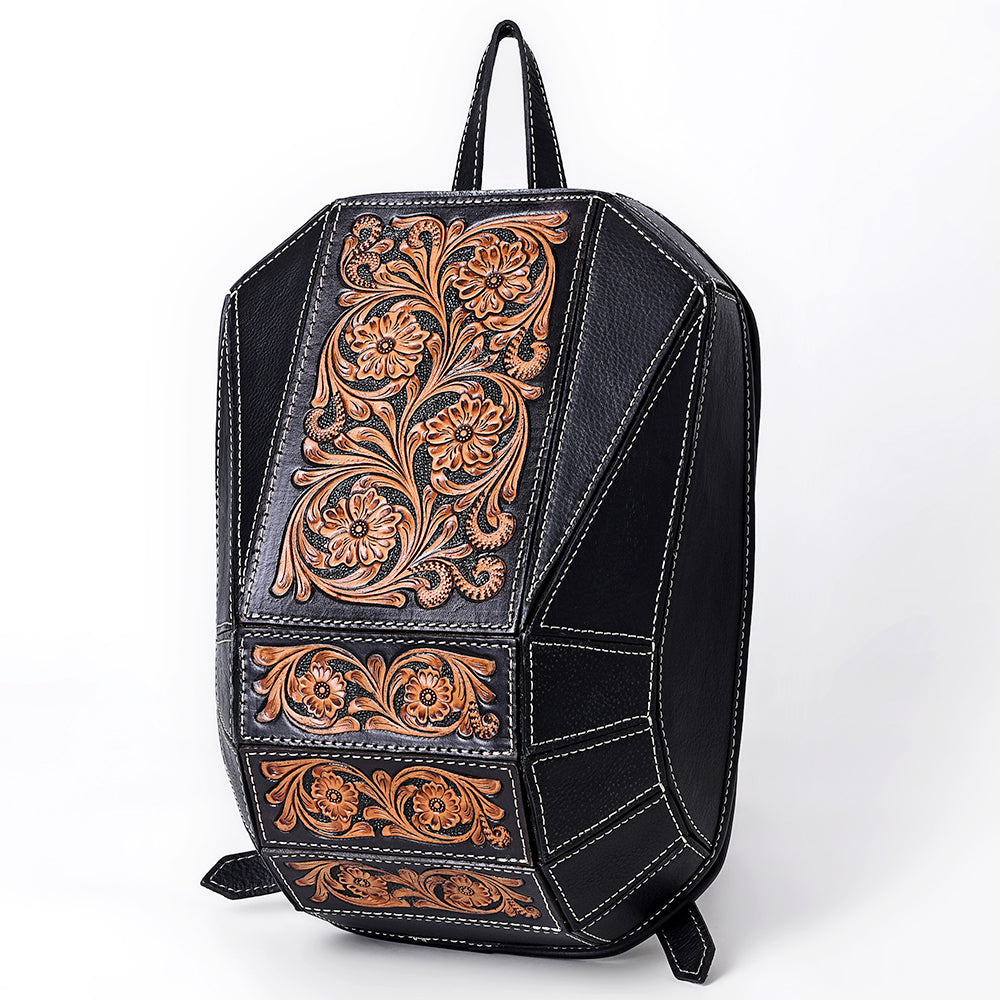 American Darling Hand-Tooled Genuine Leather Backpack