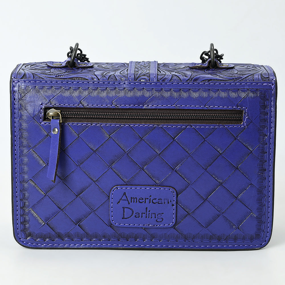 American Darling Small Crossbody Beautifully Hand Tooled Genuine Leather Women bag Western handbag purse | for Cute