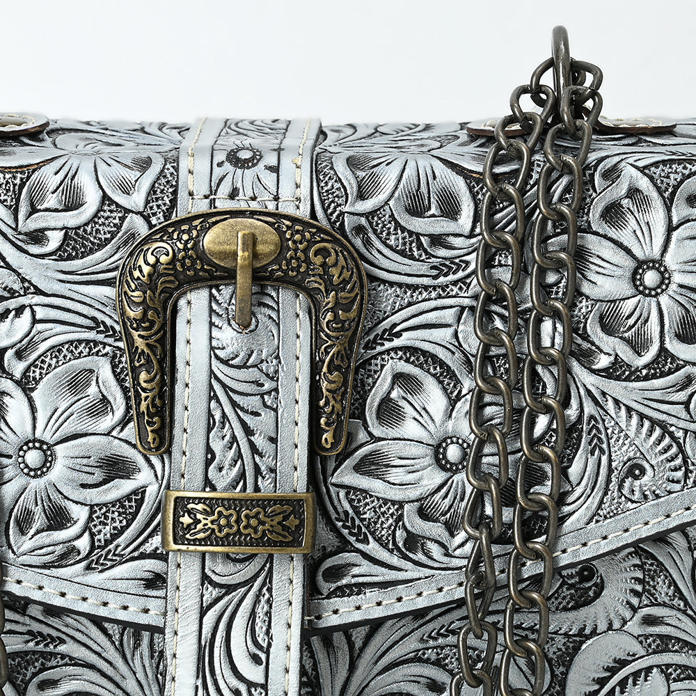 American Darling Small Crossbody Beautifully Hand Tooled Genuine Leather Women bag Western handbag purse | for Cute