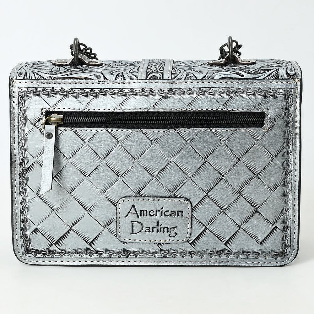 American Darling Small Crossbody Beautifully Hand Tooled Genuine Leather Women bag Western handbag purse | for Cute