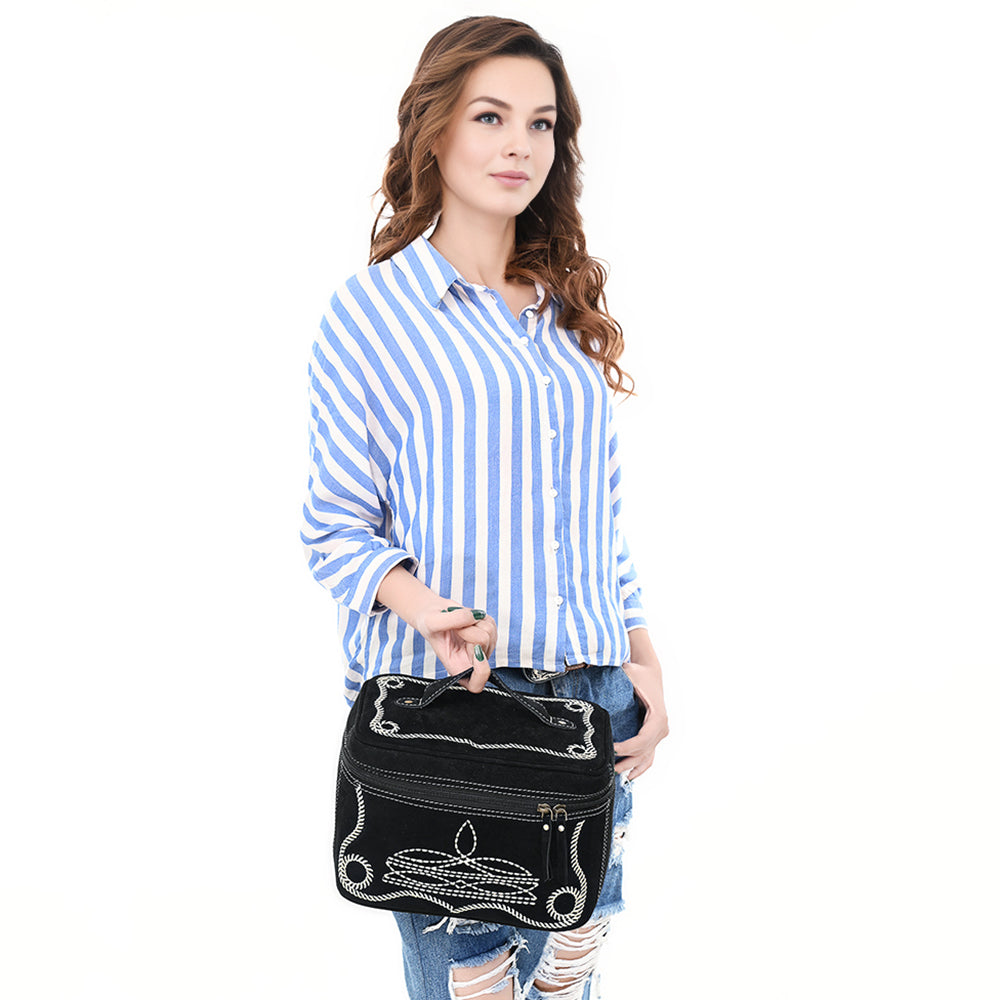 American Darling Genuine Leather Jewelry Case