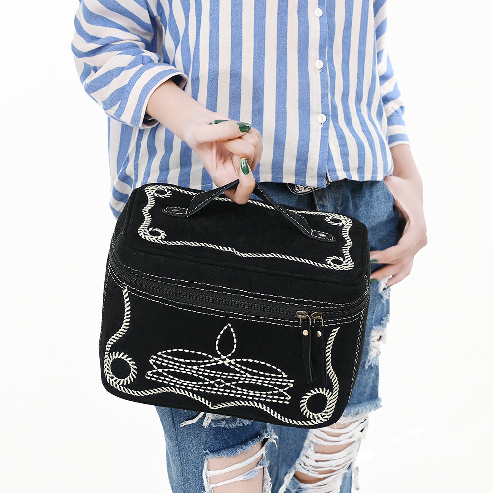 American Darling Genuine Leather Jewelry Case