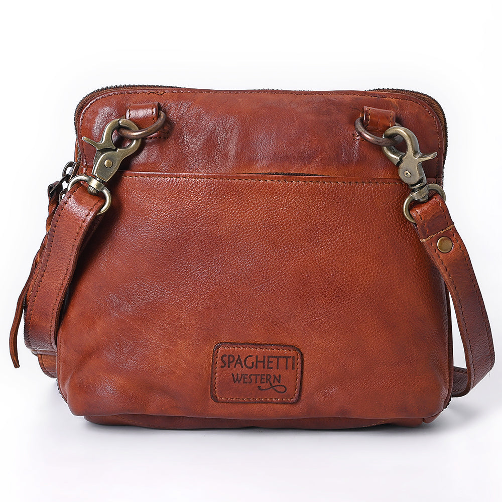 Spaghetti Western Crossbody Genuine Leather