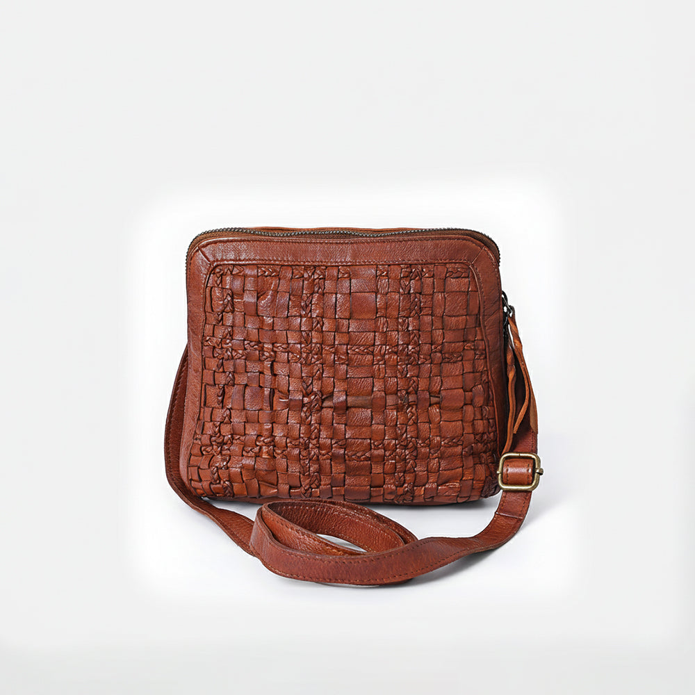 Spaghetti Western Crossbody Genuine Leather women bag handbag purse