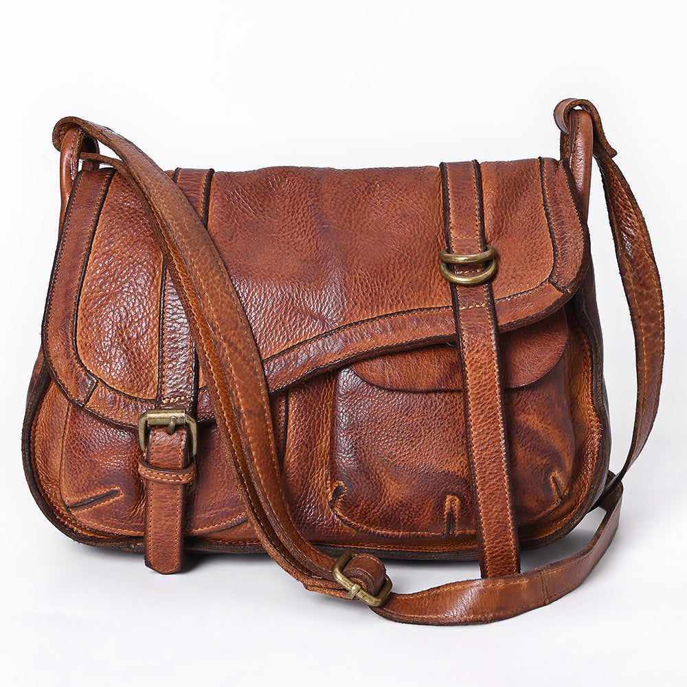 Spaghetti Western Crossbody Genuine Leather