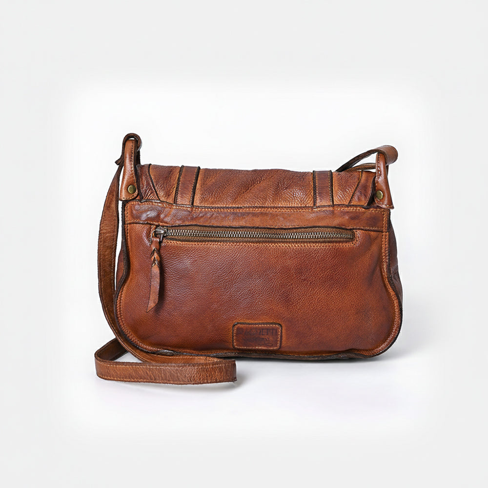 Spaghetti Western Crossbody Genuine Leather Women Bag Handbag Purse