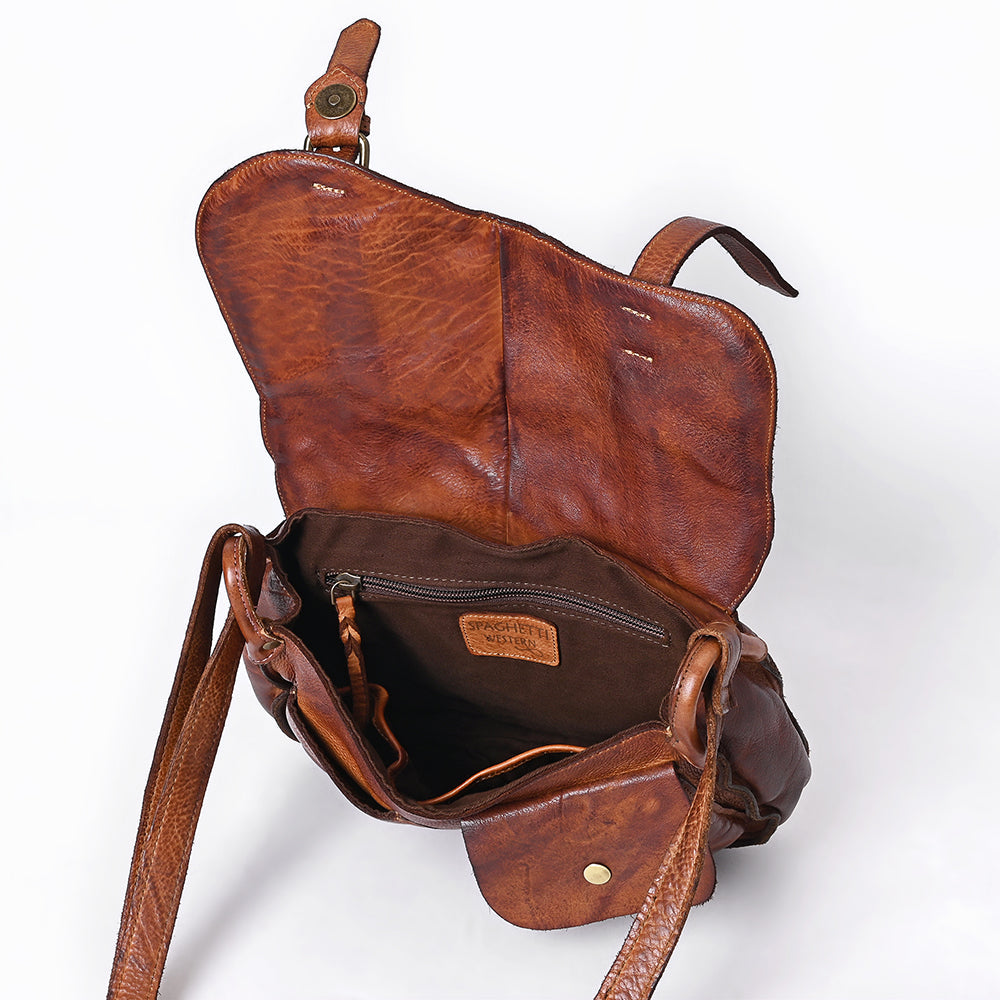 Spaghetti Western Crossbody Genuine Leather
