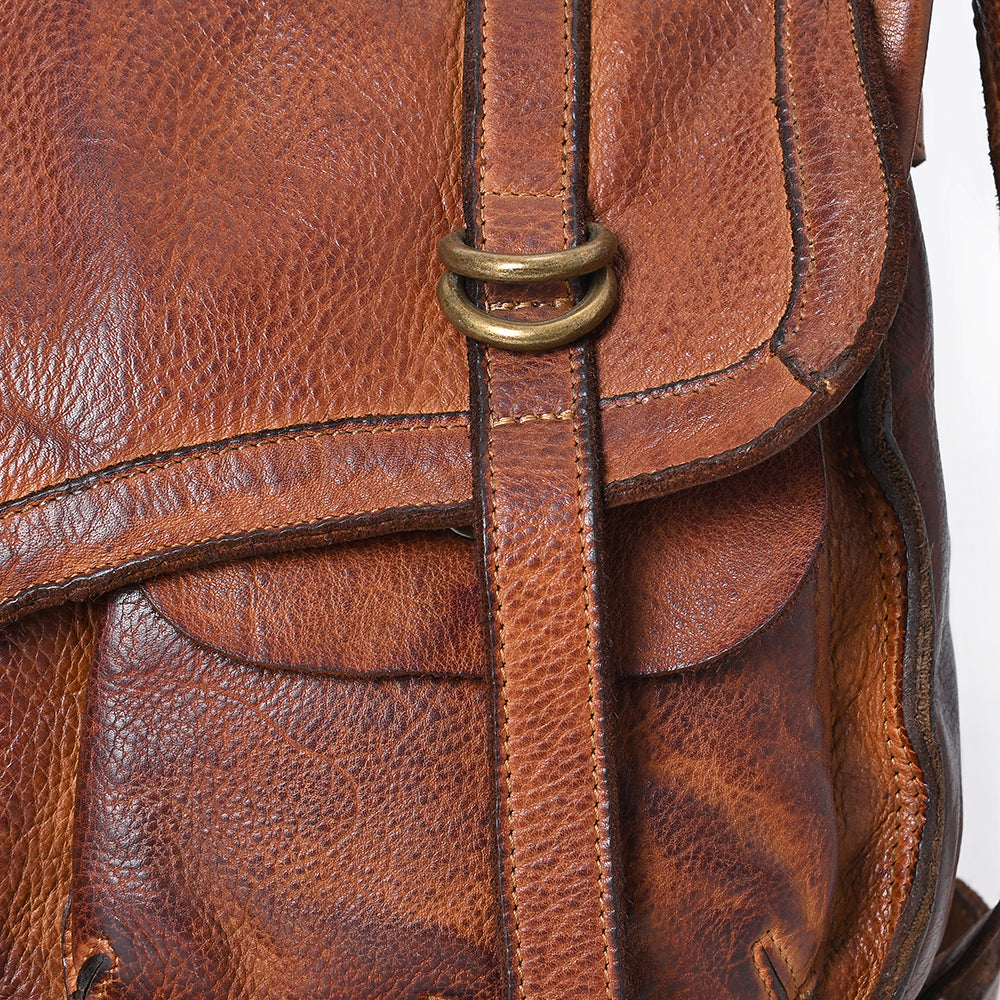Spaghetti Western Crossbody Genuine Leather