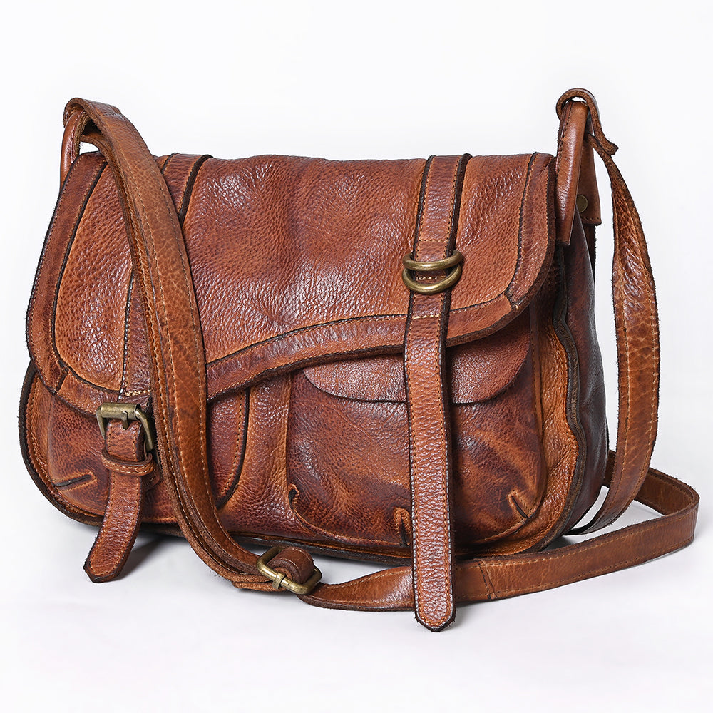 Spaghetti Western Crossbody Genuine Leather
