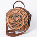 American Darling Canteen Hand Tooled Genuine Leather
