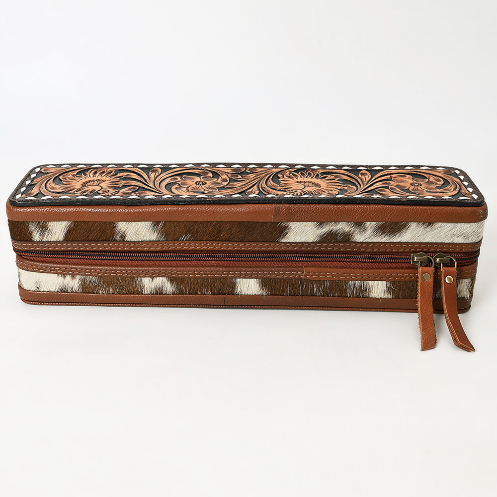 American Darling Jewelry Case Hand Tooled Genuine Leather Women's Bag Western Handbag Purse | Organizer for Women Travel