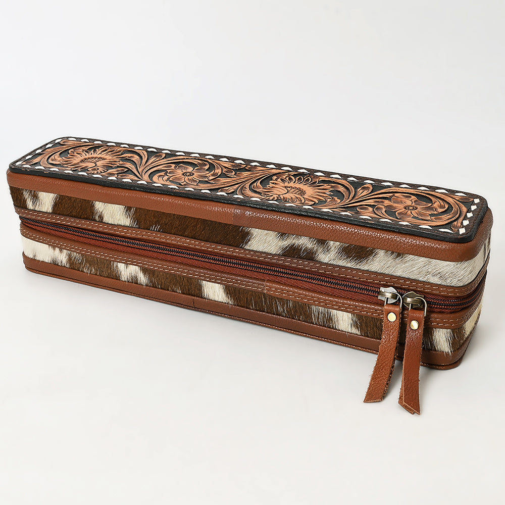 American Darling Jewelry Case Hand Tooled Genuine Leather Women's Bag Western Handbag Purse | Organizer for Women Travel