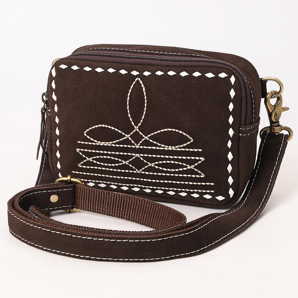 American Darling Suede Genuine Leather Camera bag
