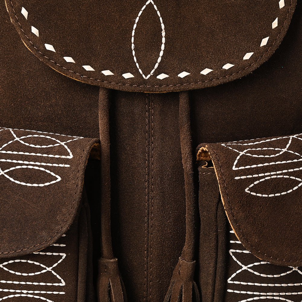 American Darling Genuine Leather Backpack