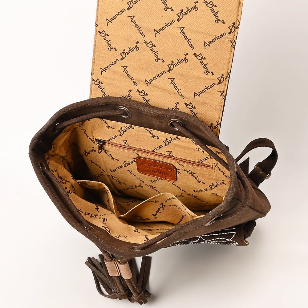 American Darling Genuine Leather Backpack