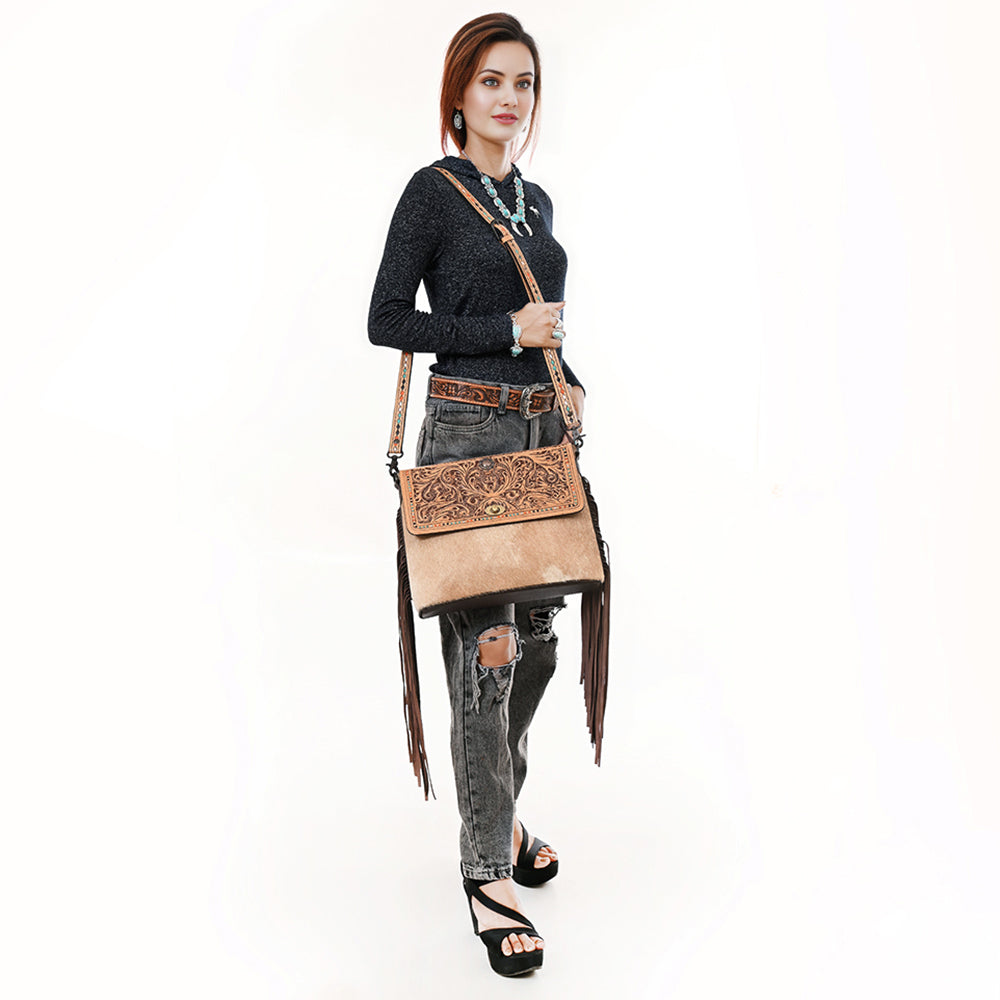 OHLAY Cross Body Genuine Leather women bag western Bag SKBZ160