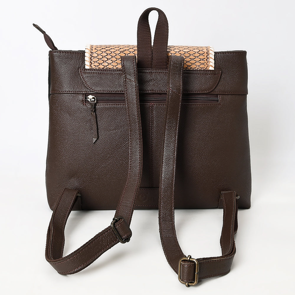 OHLAY Genuine Leather Backpack