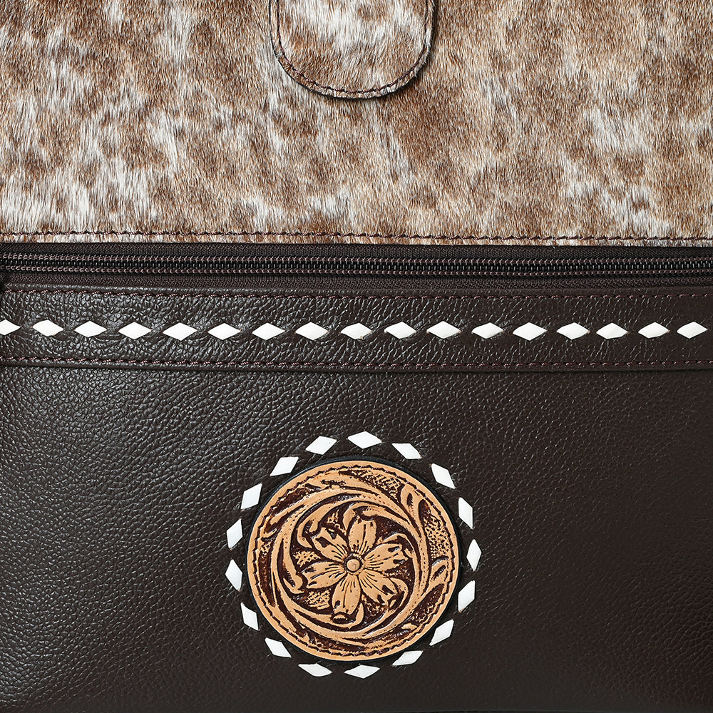 OHLAY Large Crossbody Genuine Leather women bag western Bag SKBZ168