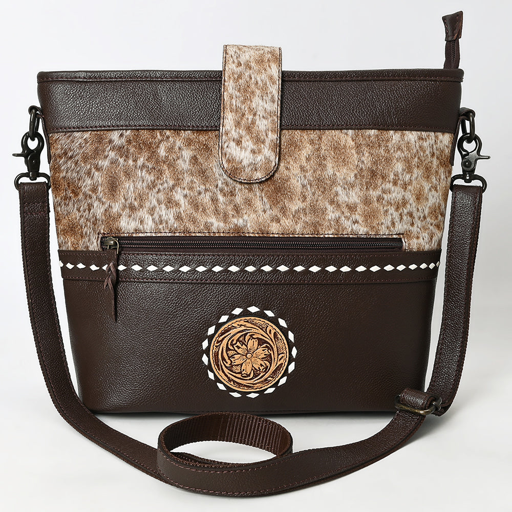 OHLAY Large Crossbody Genuine Leather women bag western Bag SKBZ168