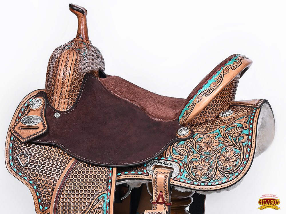 Proprietary Engineered Flexible Tree Western Saddle For Trail Riding With Comfort
