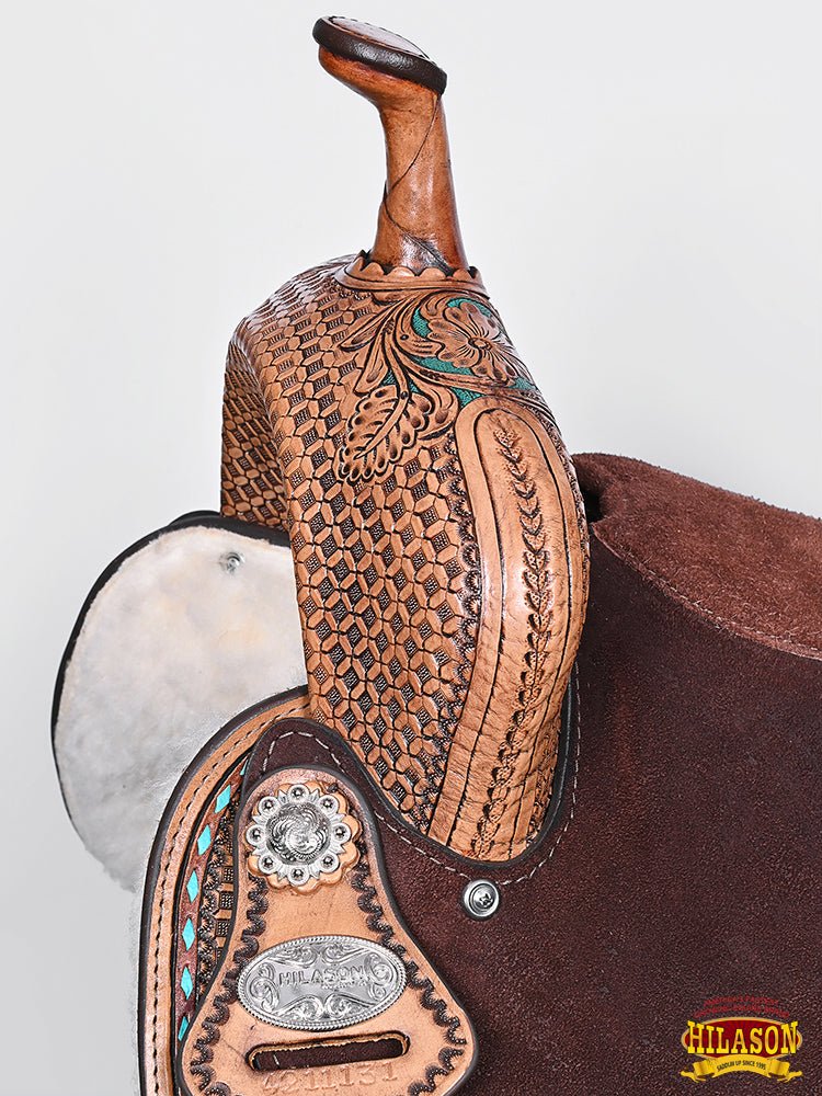 Proprietary Engineered Flexible Tree Western Saddle For Trail Riding With Comfort
