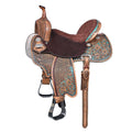 Proprietary Engineered Flexible Tree Western Saddle For Trail Riding With Comfort