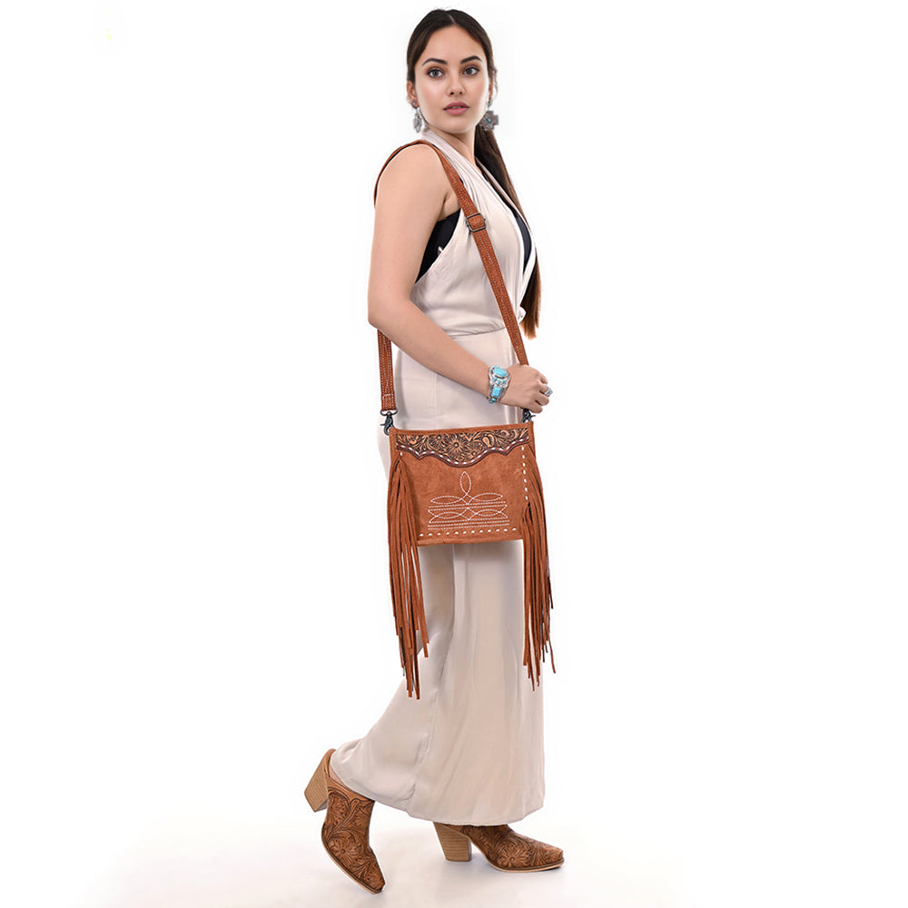 American Darling Genuine Leather Crossbody Bag