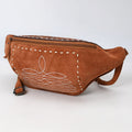 American Darling Hand-Tooled Genuine Leather Fanny Pack