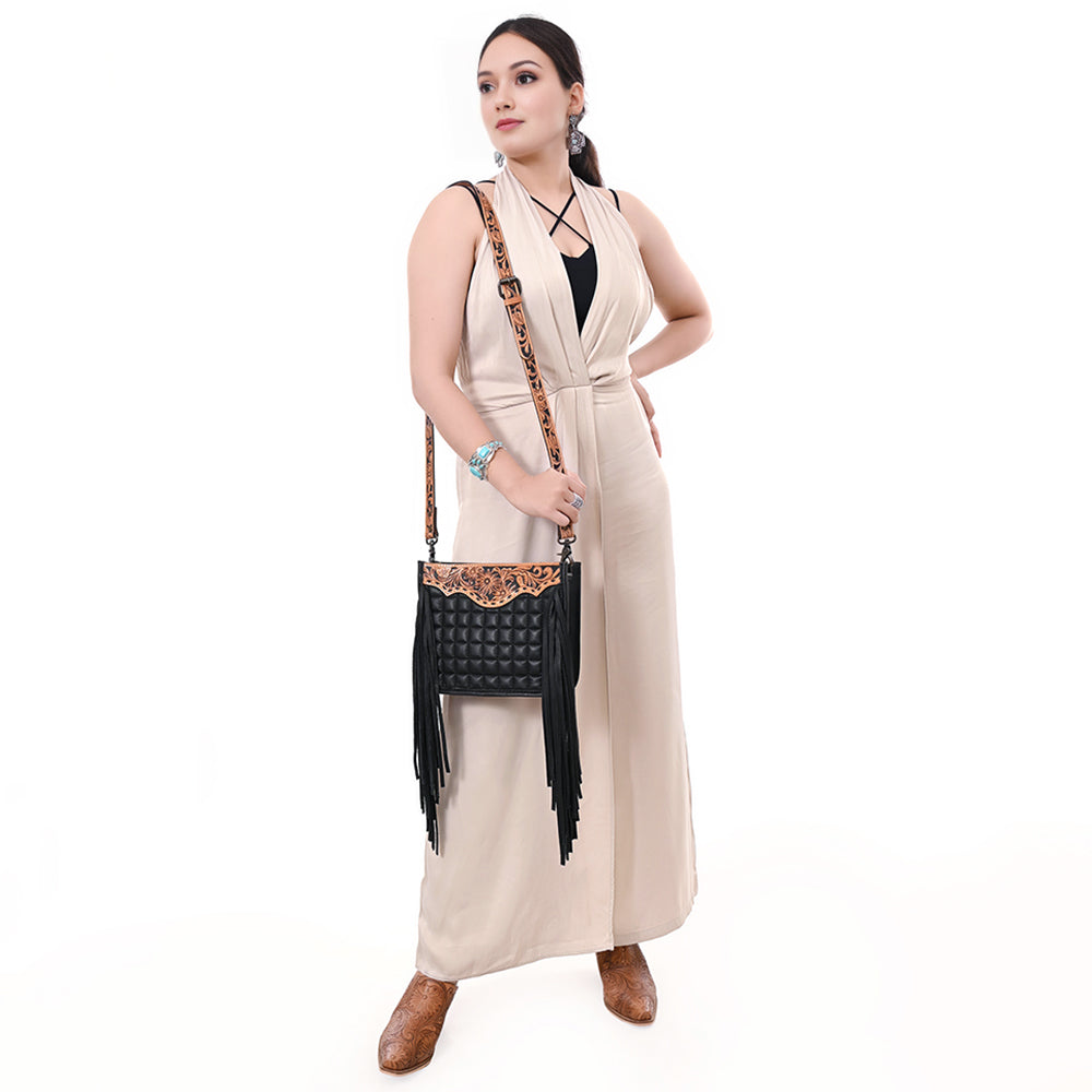 American Darling Crossbody Hand Tooled Genuine Western Leather Women Bag