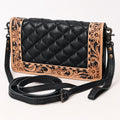 American Darling Hand-Tooled Leather Organizer Bag