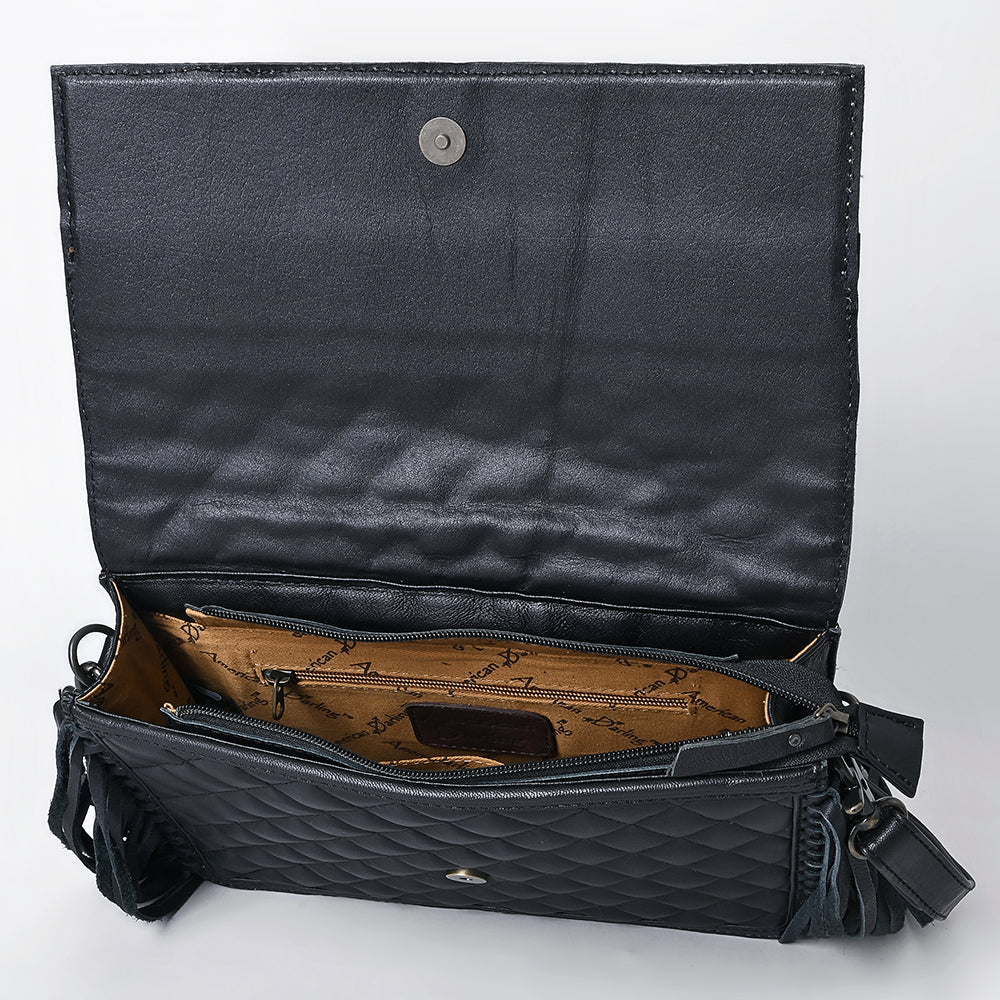 American Darling Crossbody Hand Tooled Genuine Western Leather
