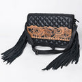 American Darling Crossbody Hand Tooled Genuine Western Leather