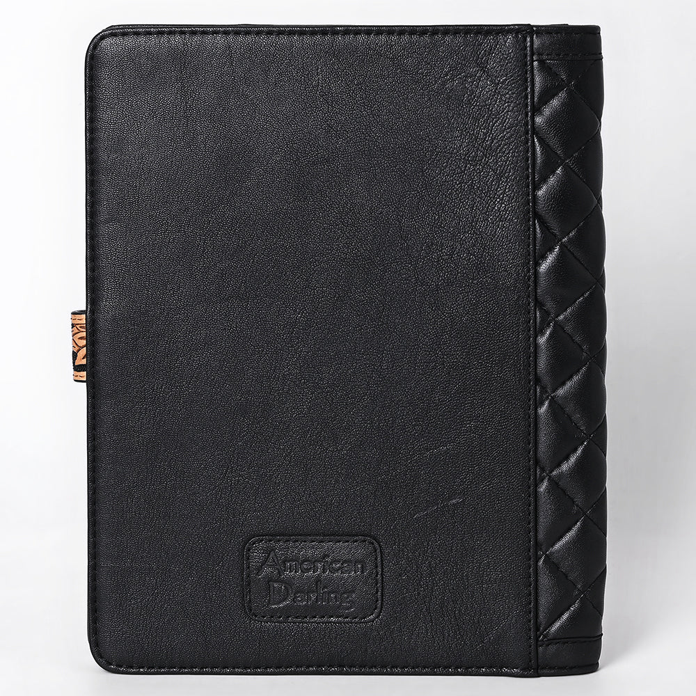 American Darling Hand-Tooled Leather Portfolio Bag