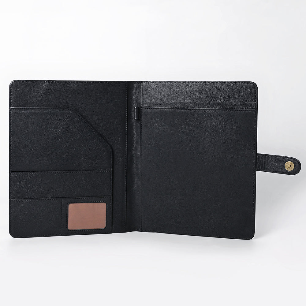 American Darling Hand-Tooled Leather Portfolio Bag