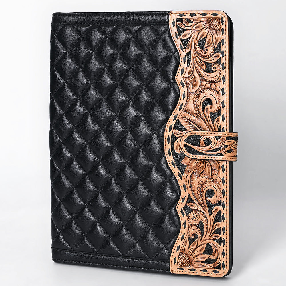 American Darling Hand-Tooled Leather Portfolio Bag