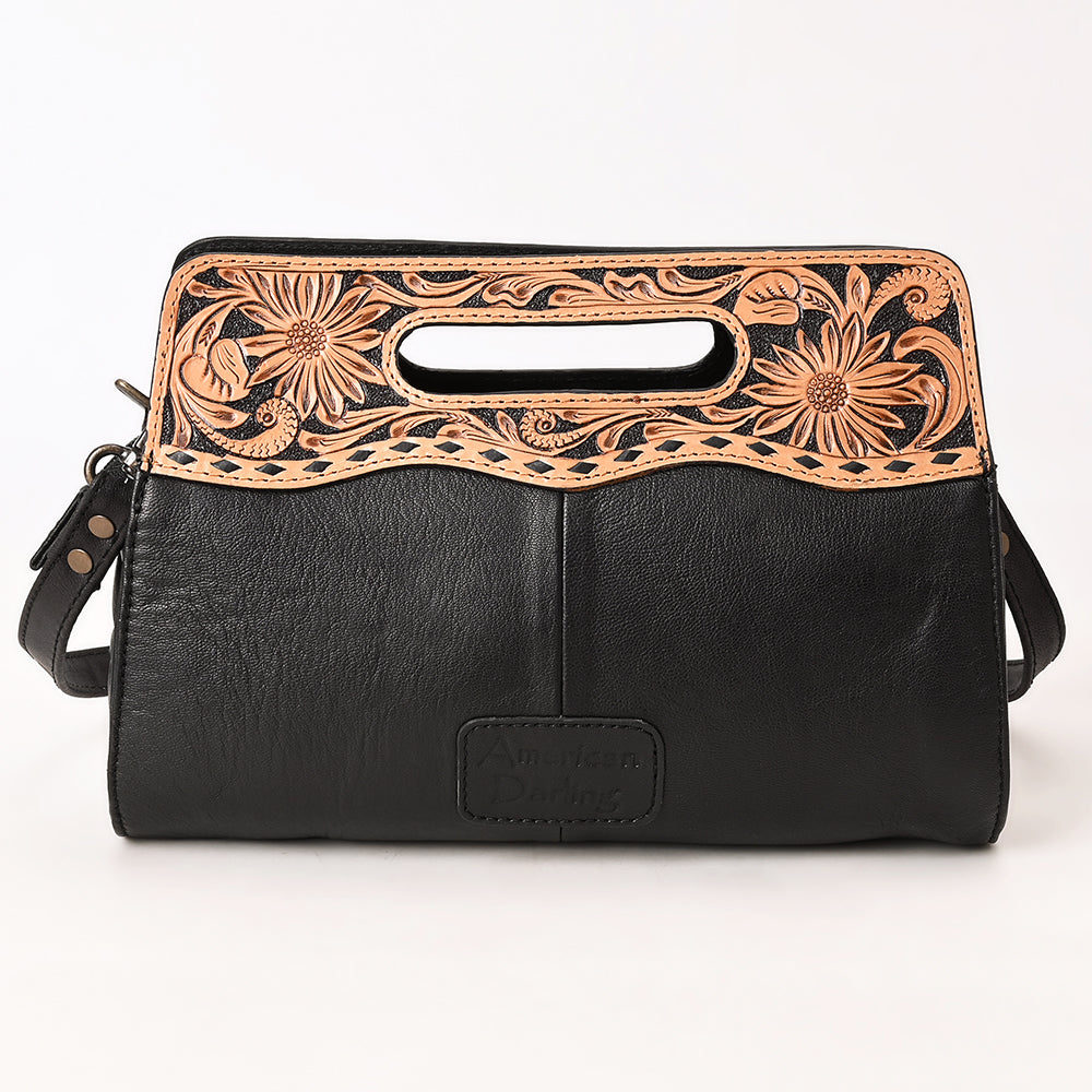American Darling Clutch Hand Tooled Genuine Leather women bag western Bag