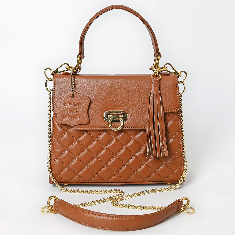 Never Mind Western Cross Body Genuine Leather Handbag Purse Wallet Bag For Women Girls