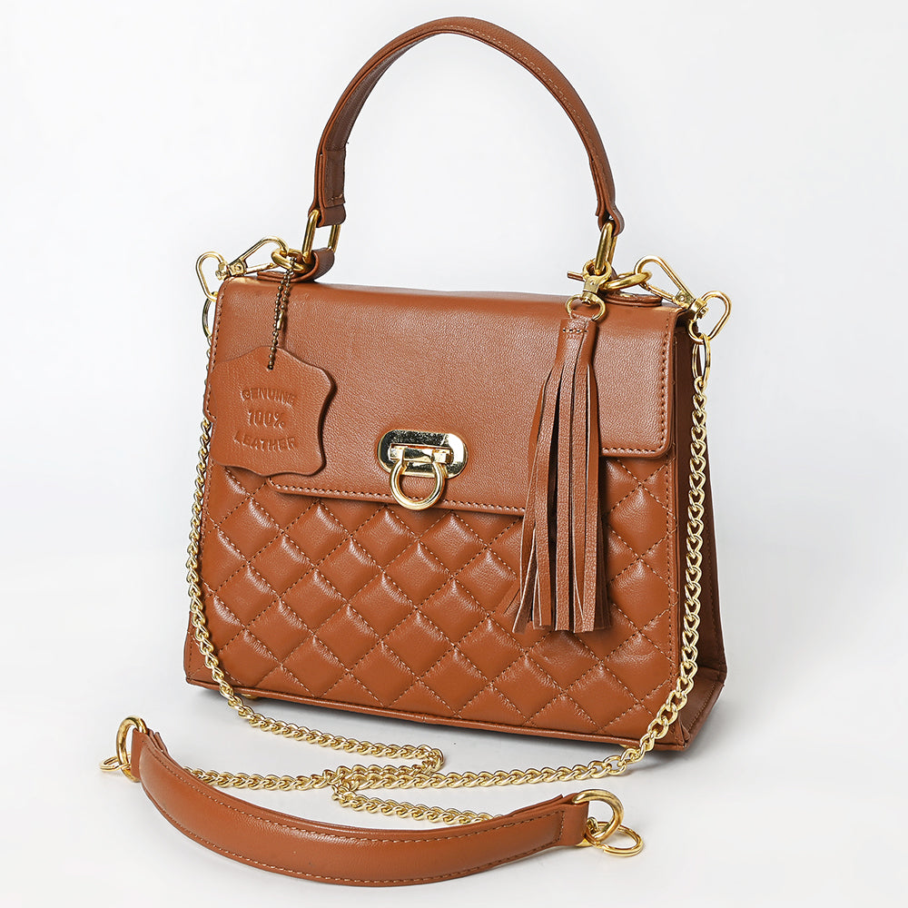 Never Mind Western Cross Body Genuine Leather Handbag Purse Wallet Bag For Women Girls