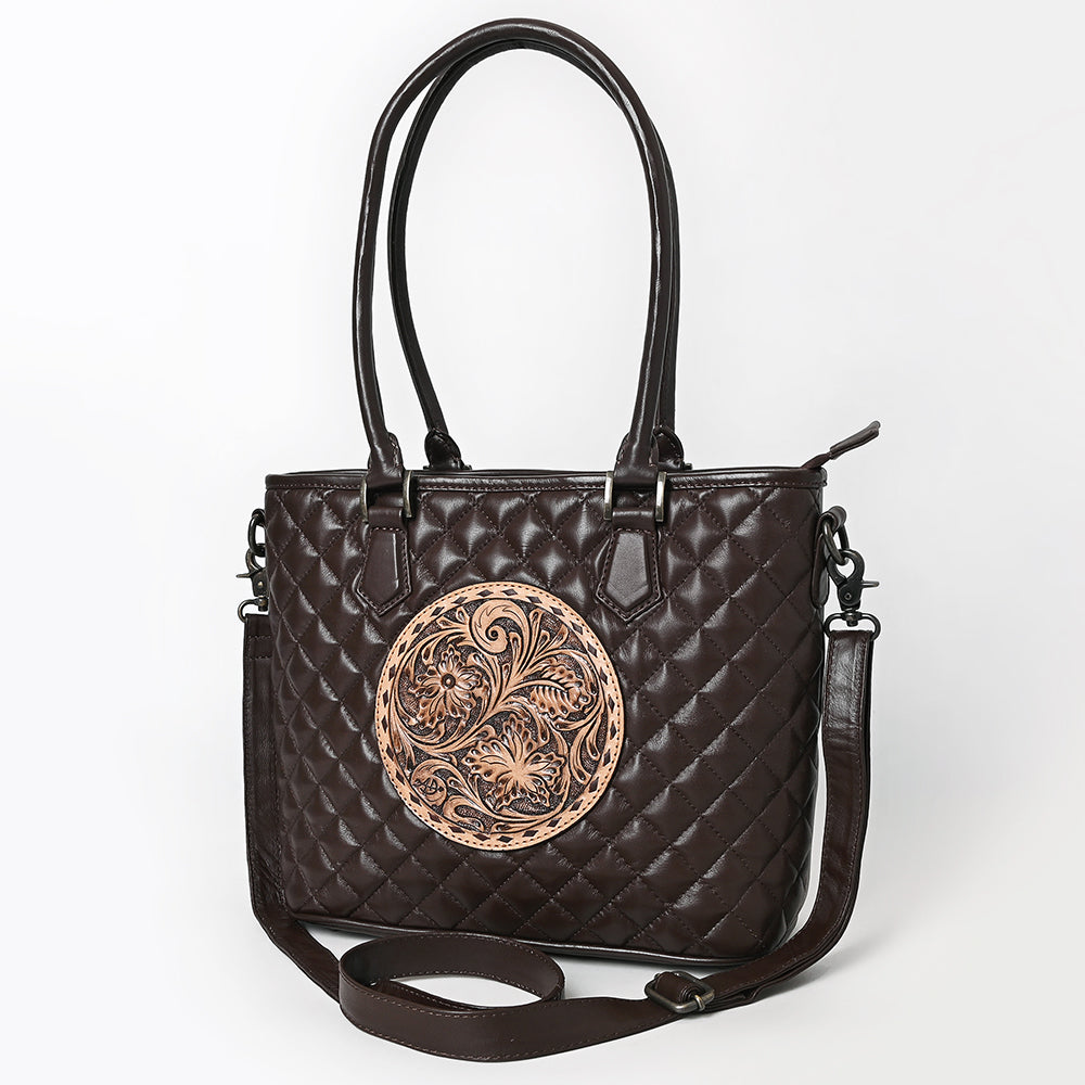 American Darling Crossbody Hand Tooled Genuine Leather