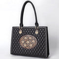 American Darling Hand-Tooled Genuine Leather Tote