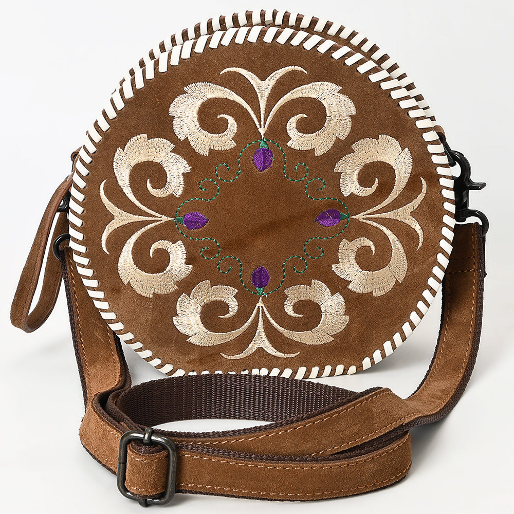 American Darling Genuine Leather Canteen Bag