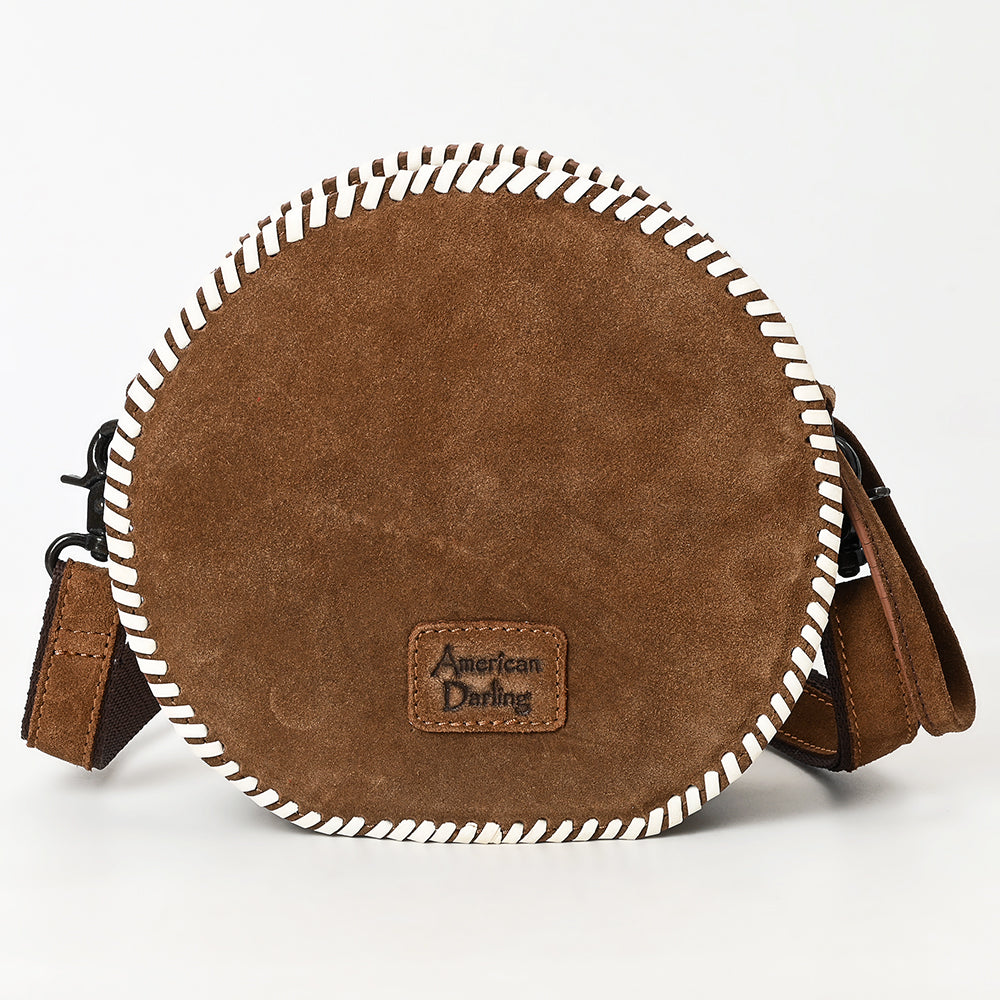 American Darling Genuine Leather Canteen Bag