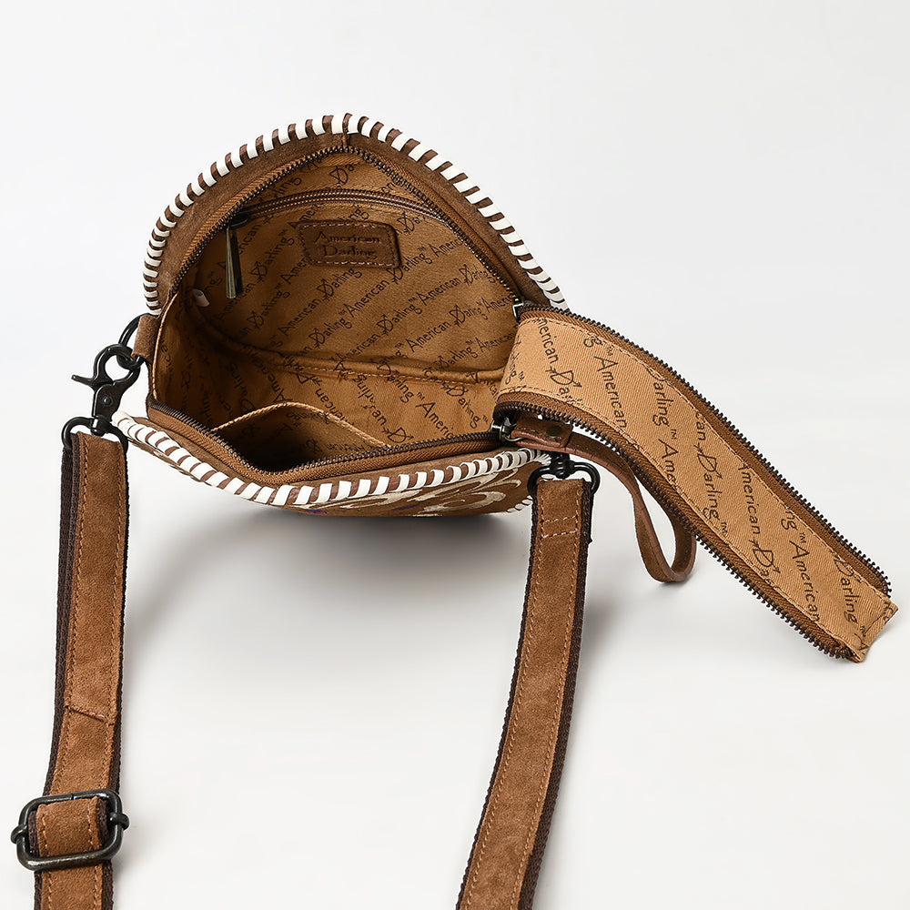 American Darling Genuine Leather Canteen Bag