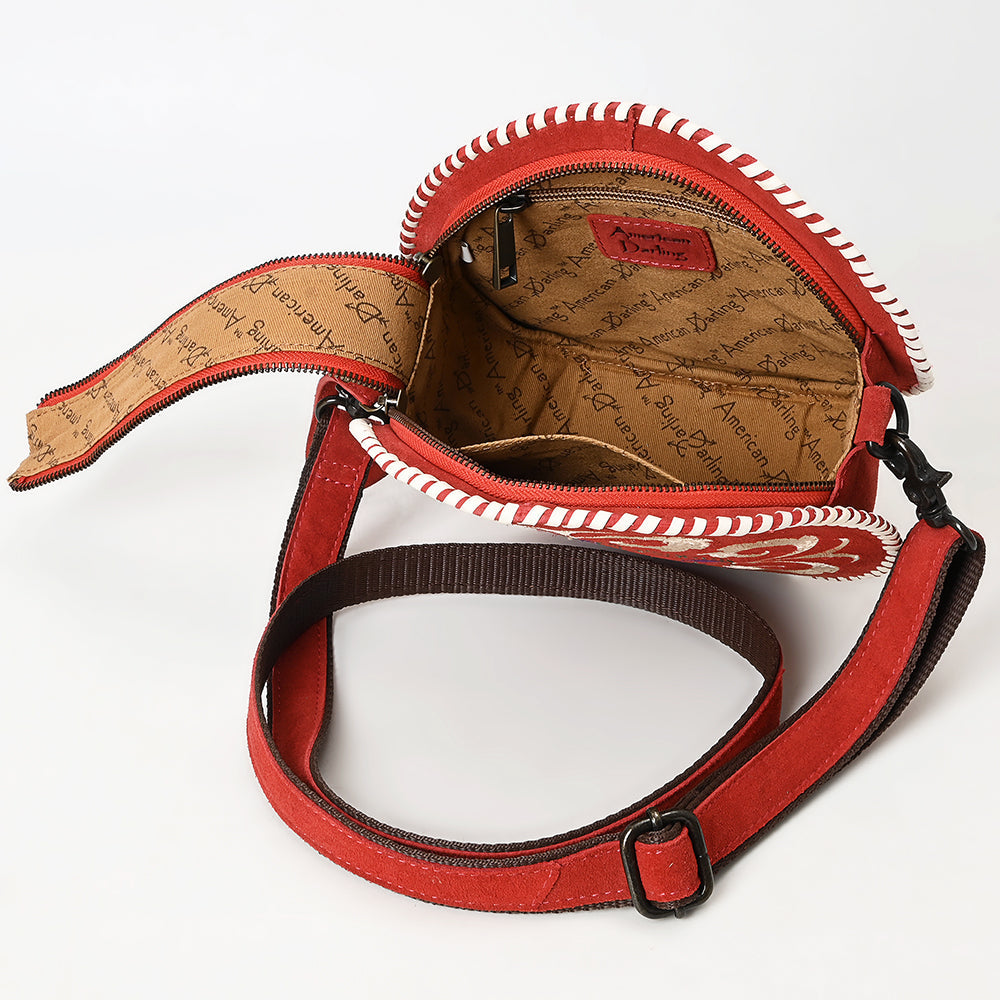 American Darling Genuine Leather Canteen Bag