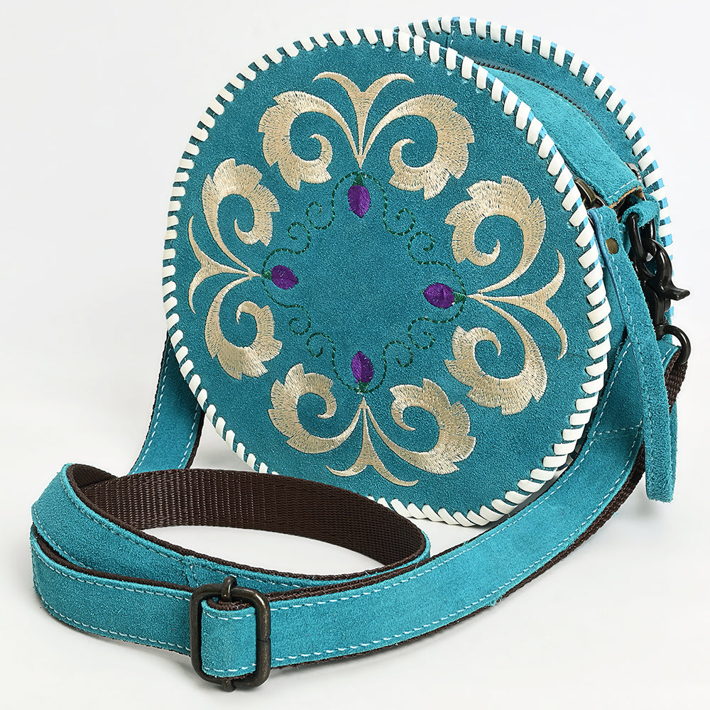 American Darling Genuine Leather Canteen Bag