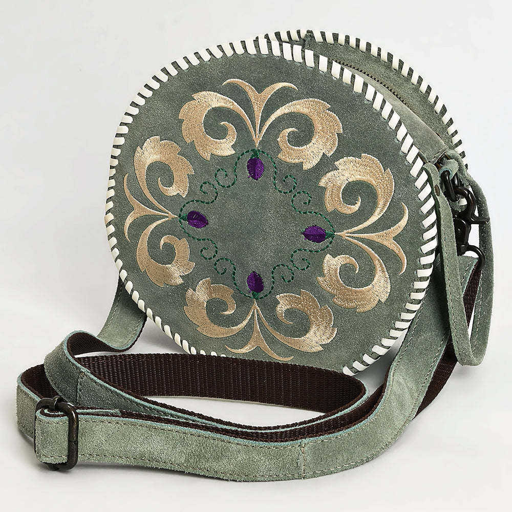 American Darling Genuine Leather Canteen Bag