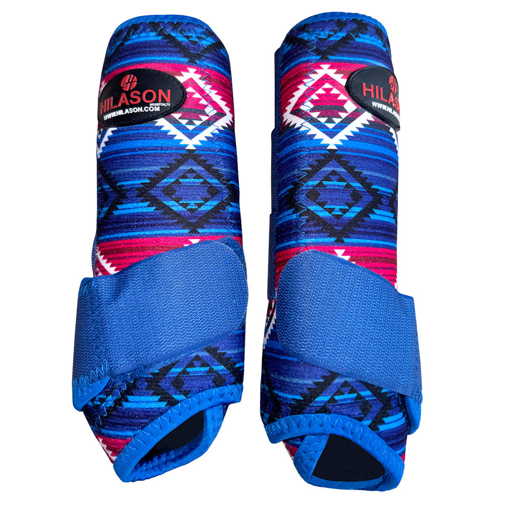 Hilason Horse Medicine Sports Boots Rear Leg Protective