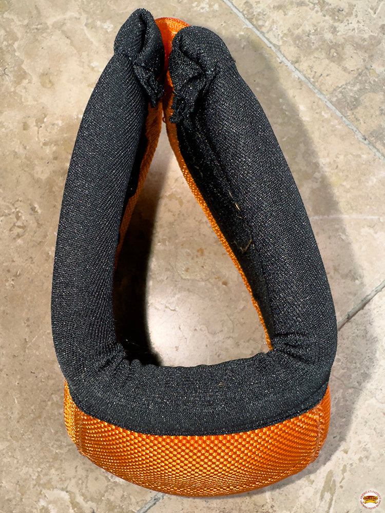 HILASON Ballistic Overreach Bell Boots for Horses Protective, Shock Absorbing, Durable & Comfortable Quick Wrap Hook Loop