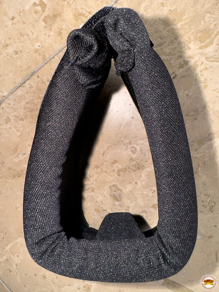 HILASON Ballistic Overreach Bell Boots for Horses Protective, Shock Absorbing, Durable & Comfortable Quick Wrap Hook Loop