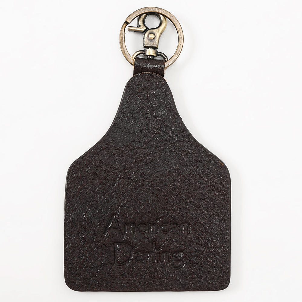 American Darling ADKRM134 Hand Painted Genuine Leather Keyring Key chain
